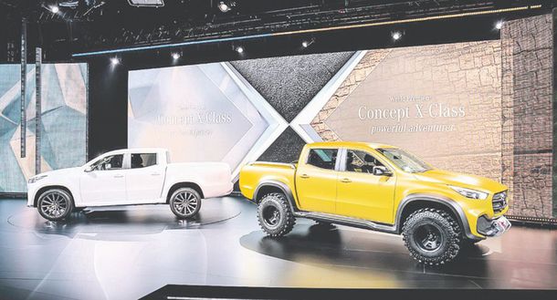 Mercedes-Benz dio a conocer el modelo conceptual de su primera pick  mediana.