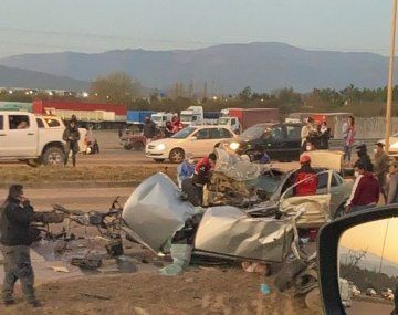 Cuatro muertos en un choque frontal sobre la ruta nacional 66 en Jujuy