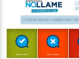 no llame: las empresas deberan actualizar por mes todas sus listas de usuarios