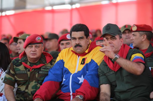 Diosdado Cabello, Nicolás Maduro y Vladimir Padrinos Diosdado Cabello, Nicolás Maduro y Vladimir Padrinos