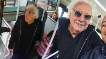 guillermo coppola viajo en colectivo y sorprendio al chofer con un inesperado regalo guillermo coppola viajo en colectivo y sorprendio al chofer con un inesperado regalo
