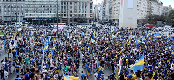 Mataron a un hincha de Boca tras los incidentes en el centro porteño