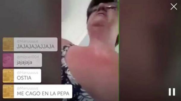 Ni Periscope, ni hostias: el enojo en vivo de una madre con su hija