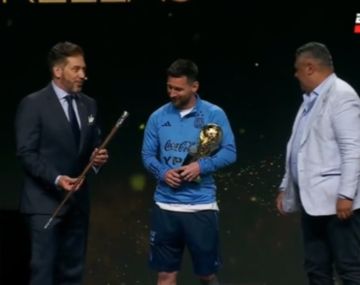 Messi fue nombrado por Conmebol como el mejor jugador de la historia