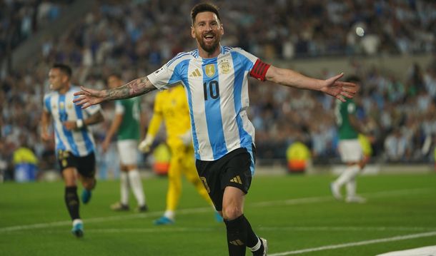 Volvió a gritar para la Argentina: el gol de Lionel Messi para el 1-0 ante Bolivia