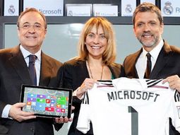 microsoft y el real madrid se unieron microsoft y el real madrid se unieron