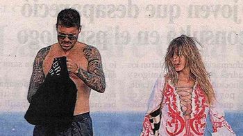 marcelo tinelli y guillermina valdes descansan en punta marcelo tinelli y guillermina valdes descansan en punta