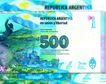 El gobierno de Macri quiere emitir un billete de $500 en enero