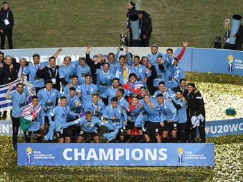 Uruguay le ganó 1-0 a Italia y es campeón del Mundial Sub 20