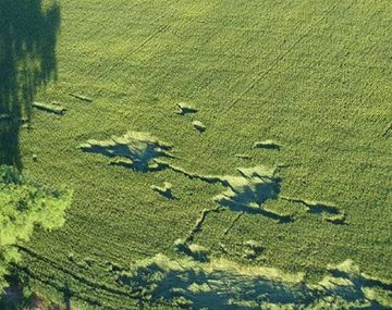 Misteriosas marcas en Córdoba