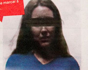 Tamara, la universitaria detenida (Gentileza: Muy)