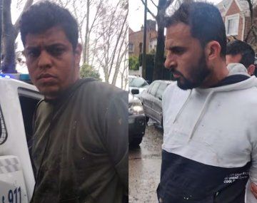 Dos de los delincuentes detenidos por el robo en Vicente López&nbsp;