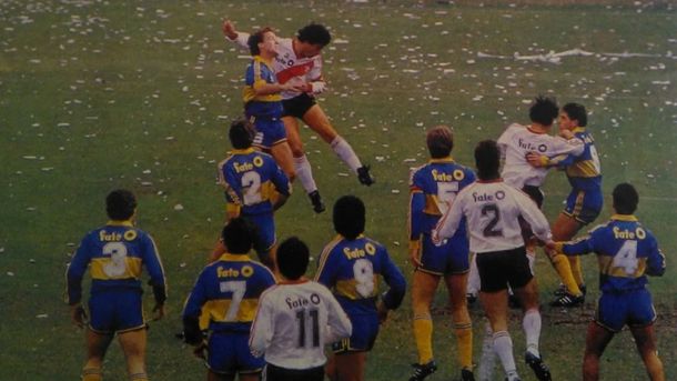 Boca y River eran sponsorizados por neumáticos Fate