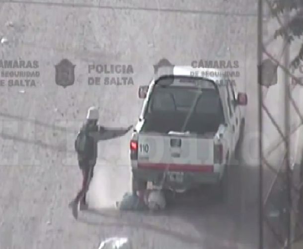 Brutal accidente: así atropellaron a un joven en Salta
