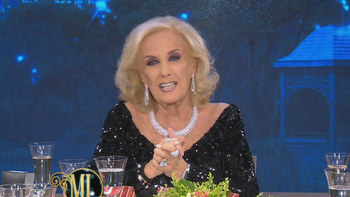 mirtha legrand, sobre las versiones de antipatia con pampita: no la quiero ni dejo de quererla mirtha legrand, sobre las versiones de antipatia con pampita: no la quiero ni dejo de quererla