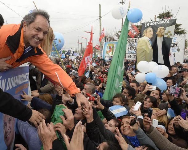 Scioli: Somos el gran contraste con la nueva alianza