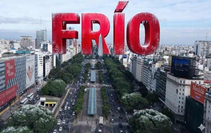 Tiempo frío en el AMBA