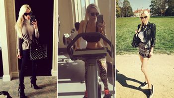 la nueva vida de luciana salazar en washington: paseos, shopping y gym la nueva vida de luciana salazar en washington: paseos, shopping y gym