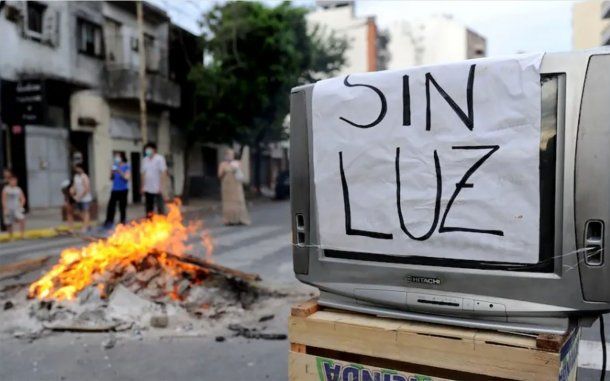 Apagón masivo: qué zonas están sin luz