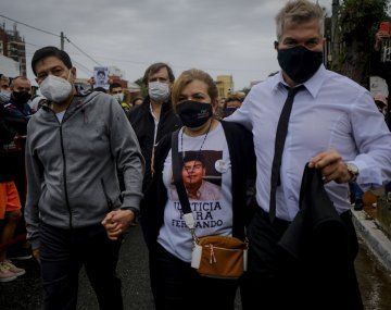 La mamá de Fernando habló al llegar a tribunales: Nuestra vida es un calvario