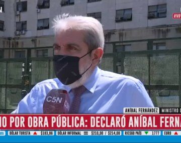 Aníbal Fernández declaró por la causa Vialidad: Hay cosas que llaman la atención desde lo político