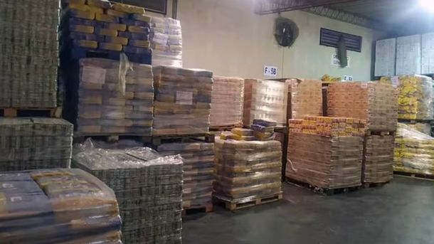 Depósito de alimentos del Ministerio de Capital Humano. Depósito de alimentos del Ministerio de Capital Humano.