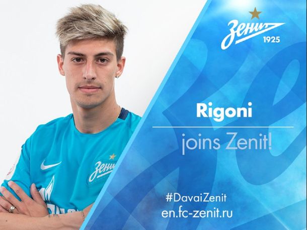 Rigoni y su nueva camiseta