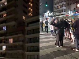 Cacerolazos y protestas en CABA durante la cadena nacional de Milei