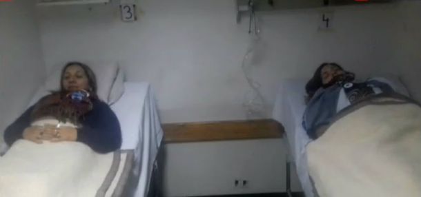 Moyano y Fernández resultaron heridas y fueron hospitalizadas