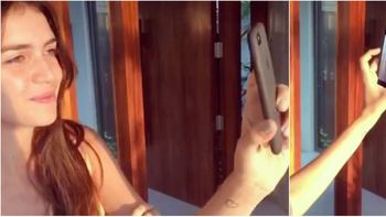 Zaira Nara publicó una videollamada que mantuvo con el tenista Andy Roddick. Zaira Nara publicó una videollamada que mantuvo con el tenista Andy Roddick.