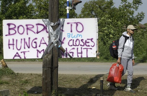 Sin piedad: procesaron a 45 refugiados en Hungría