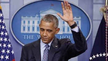 Obama dio su último discurso en la Casa Blanca Obama dio su último discurso en la Casa Blanca
