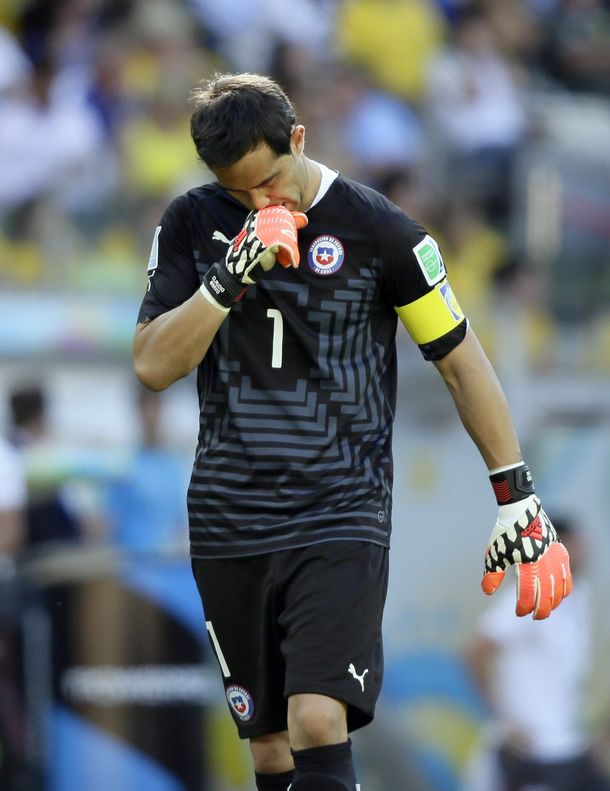 La carta del arquero chileno después de la eliminación frente a Brasil