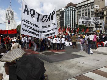 Se levantó el corte en la 9 de Julio, tras una mañana de caos de tránsito