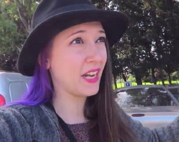 Famosa youtuber argentina