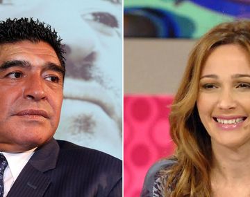 Mirá el enojo de Maradona con Vero Lozano