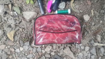 Encontraron un neceser que pertenecería a Araceli Fulles Encontraron un neceser que pertenecería a Araceli Fulles