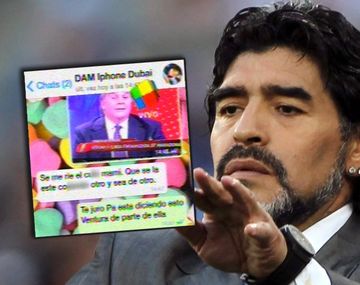 La respuesta más esperada: Diego Maradona habló sobre el embarazo de Verónica Ojeda