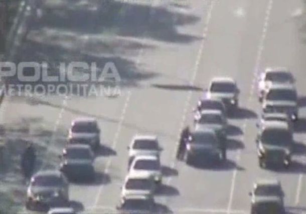 Grabaron a limpiavidrios robando en la 9 de Julio y fueron detenidos