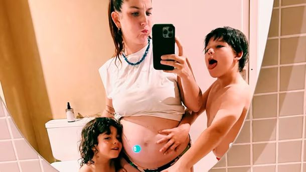 Juana Repetto compartió el video más personal de su embarazo: Decidí mostrarlo