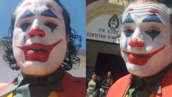el joker argentino, indignado en las elecciones: es la primera vez que no me dejan votar el joker argentino, indignado en las elecciones: es la primera vez que no me dejan votar