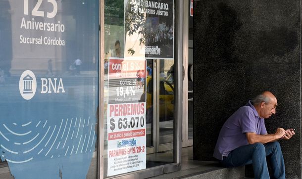 Paro bancario.