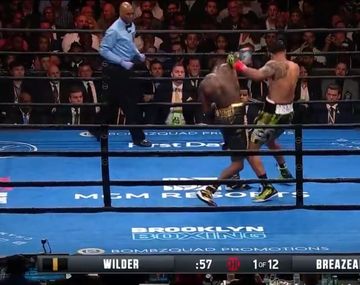 VIDEO: Wilder destruyó a su rival en 137 segundos con un brutal KO