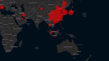 mapa mundial del coronavirus: contagiados y muertos por la epidemia mapa mundial del coronavirus: contagiados y muertos por la epidemia