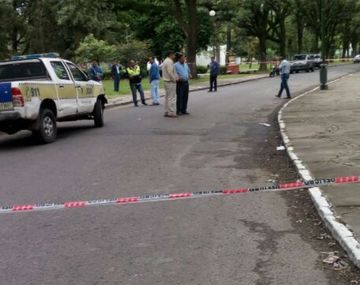 Los policías se encontraban patrullando la zona