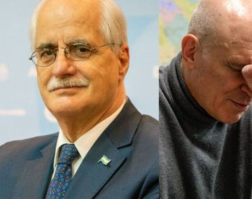 Candidatos Jorge Taiana (Fuerza Patria) y José Luis Espert (LLA).