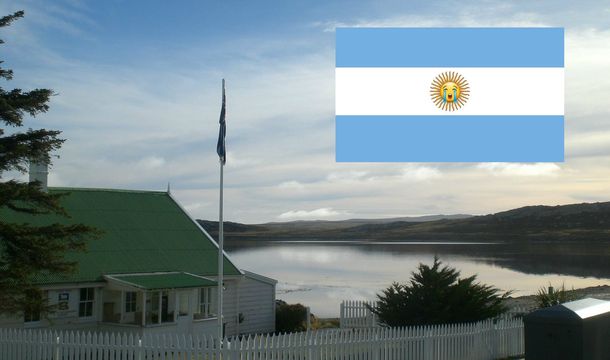 Desde las islas Malvinas festejaron la derrota argentina en Rusia 2018