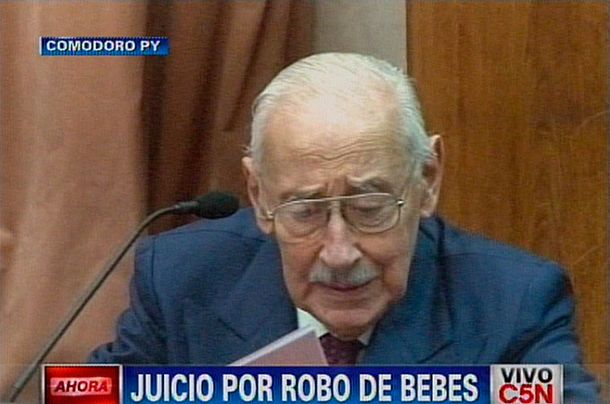 Robo de bebés: Videla volvió a negar un plan sistemático
