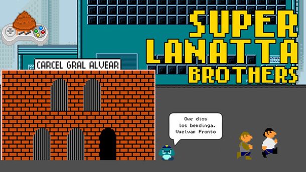 Conocé Super Lanatta Bros, el videojuego de la fuga