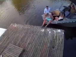 Escobar: balean desde la costa a una mujer que paseaba en lancha Escobar: balean desde la costa a una mujer que paseaba en lancha